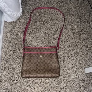 Coach Crossbody! PINK!